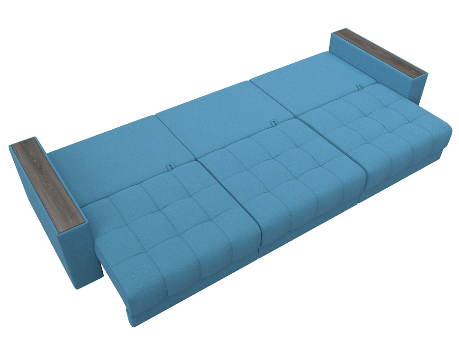 Диван прямой с декором Лига-049 НПБ Лонг (амур 10 голубой) Диван прямой с декором Лига-049 НПБ Лонг (амур 10 голубой)