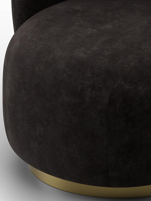 Кресло Лига-072 (brut 17 коричневый)