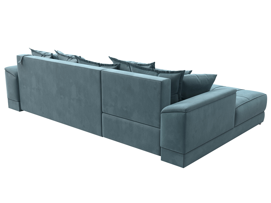 Диван угловой НордСтар левый угол (бирюзовый)