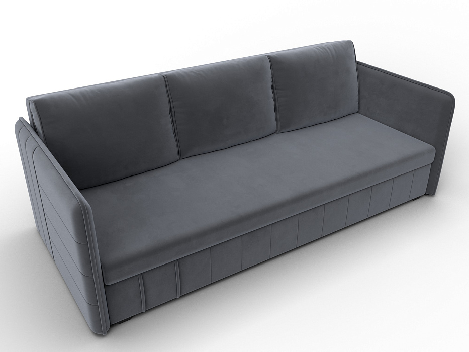 Диван прямой Слим (серый)