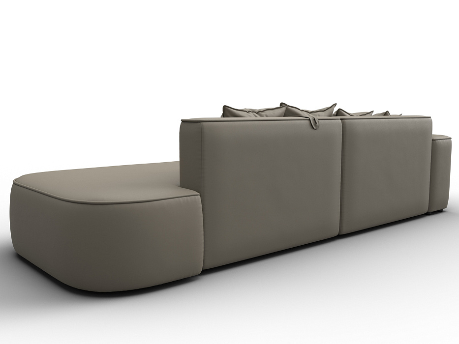 Диван угловой Лига-065 угол левый (grifon 04 бежевый)