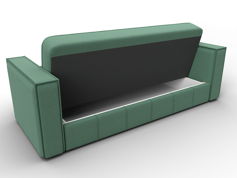 Диван-книжка Лига-068 (амур 11 зеленый)