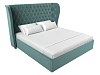 Интерьерная кровать Далия 180 (бирюзовый цвет)