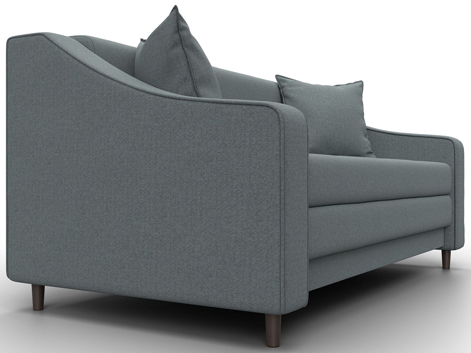 Диван прямой Лига-071 (амур 07 серый)