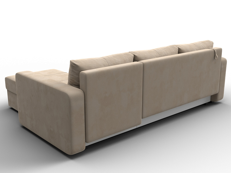 Диван угловой Ливерпуль Лайт правый угол (seven 729 бежевый)