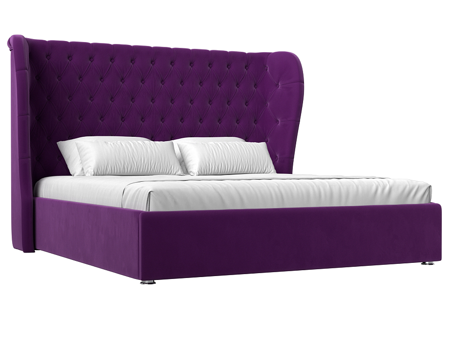 Интерьерная кровать Далия 180 (фиолетовый цвет)