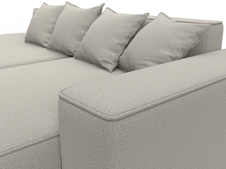 Диван угловой Лига-065 угол правый (амур 02 бежевый)