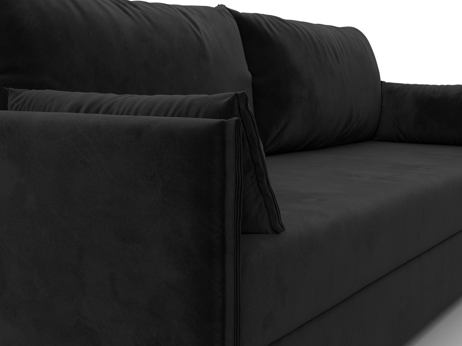 Диван прямой Сайгон (seven 35 черный)