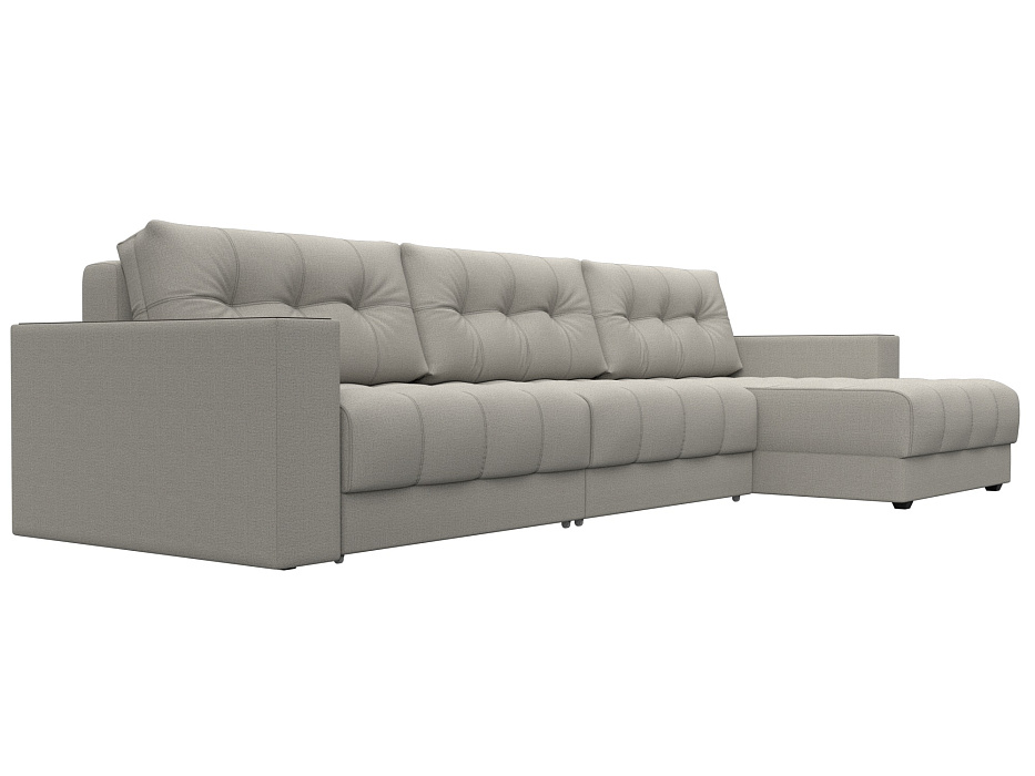 Диван угловой с декором Лига-049 НПБ Лонг (амур 02 бежевый) Диван угловой с декором Лига-049 НПБ Лонг (амур 02 бежевый)