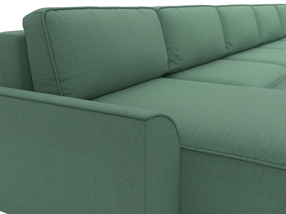 Диван П-образный Лига-048 НПБ МегаЛонг (амур 11 зеленый) Диван П-образный Лига-048 НПБ МегаЛонг (амур 11 зеленый)