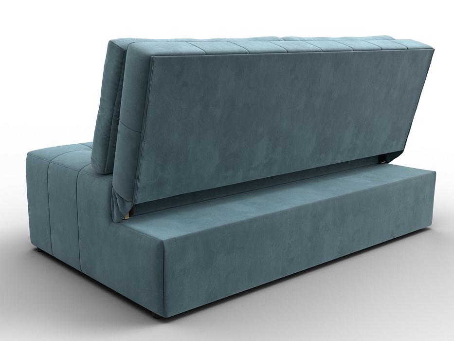 Диван прямой Лига-107 (140) (seven 113 бирюзовый)
