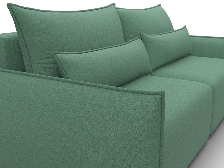 Диван прямой Лига-051 НПБ (амур 11 зеленый)