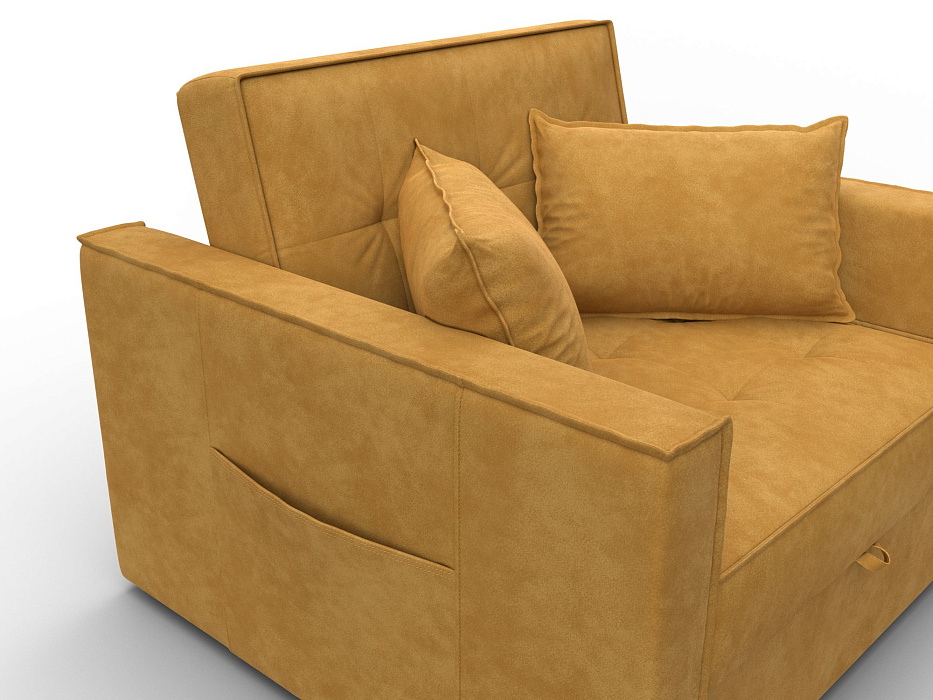 Кресло-кровать Лига-104 (80) (brut 10 желтый)