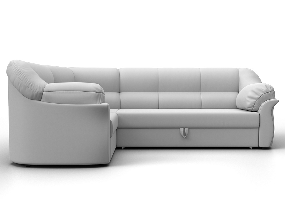 Диван угловой Карнелла левый угол (белый)