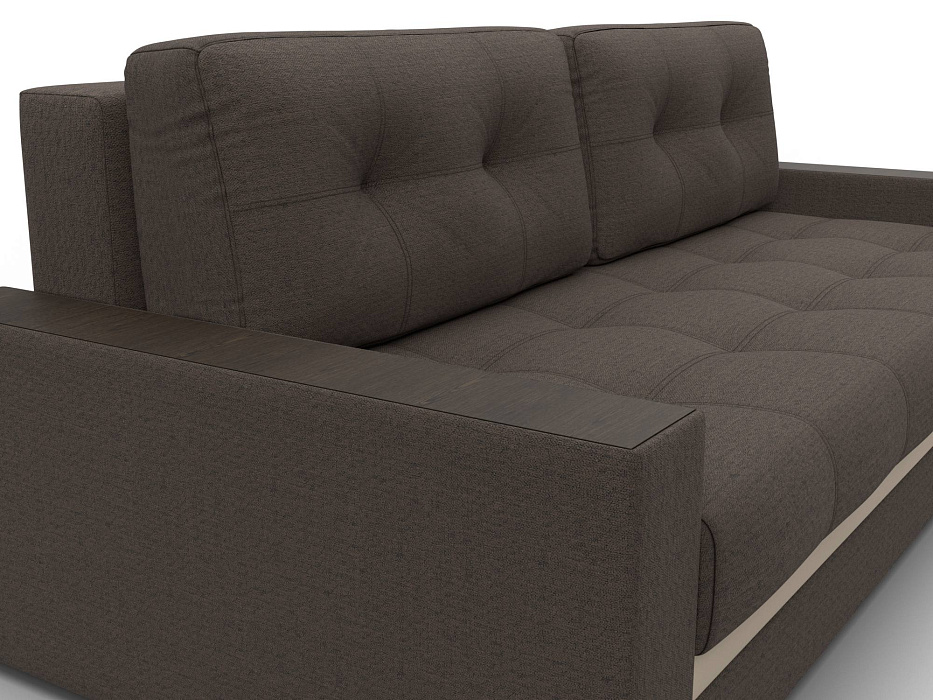 Диван прямой с декором Лига-096 НПБ фото в интернет-магазине Лига Диванов