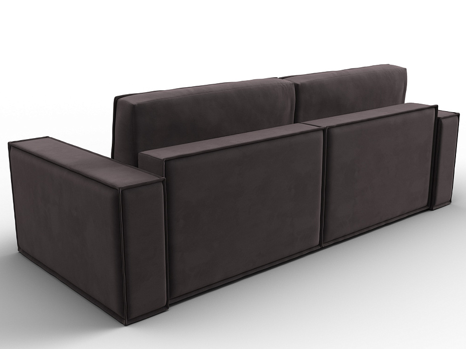 Диван прямой Куба (коричневый)
