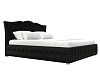 Интерьерная кровать Герда 200 (черный цвет)