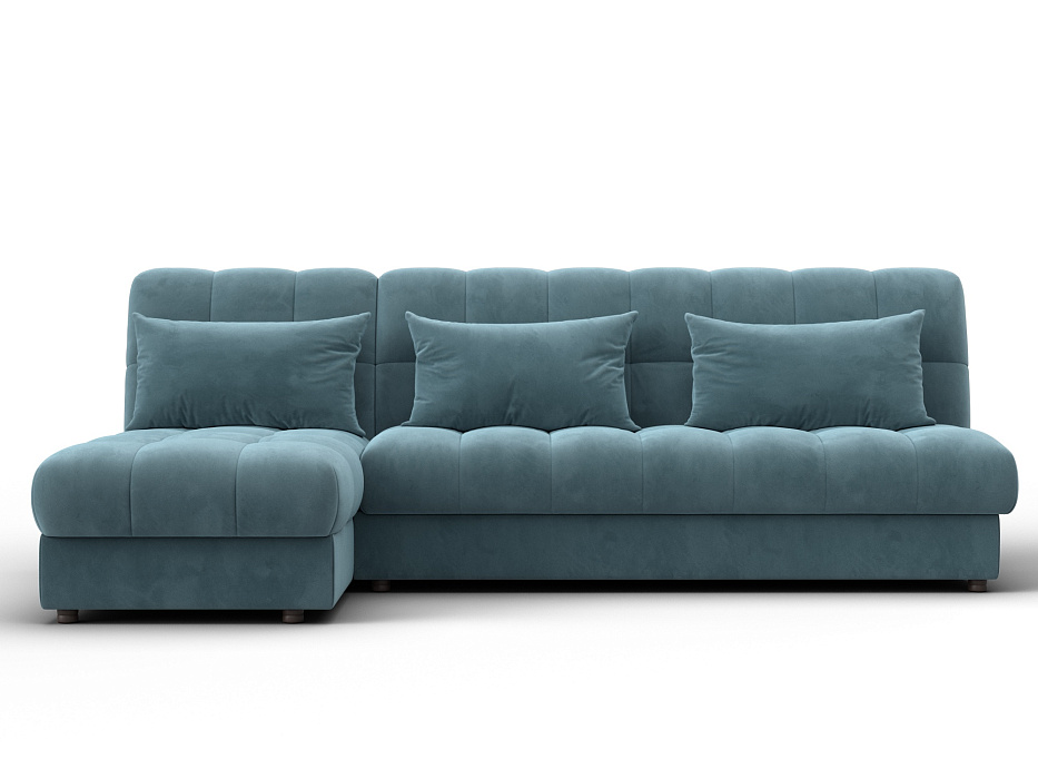 Диван угловой Лига-116 НПБ угол левый (seven 113 бирюзовый)