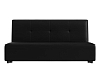 Прямой диван Зиммер (черный)