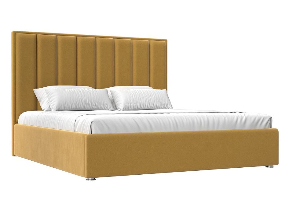 Интерьерная кровать Афродита 160 (желтый)