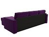 Угловой диван Траумберг правый угол (фиолетовый цвет)