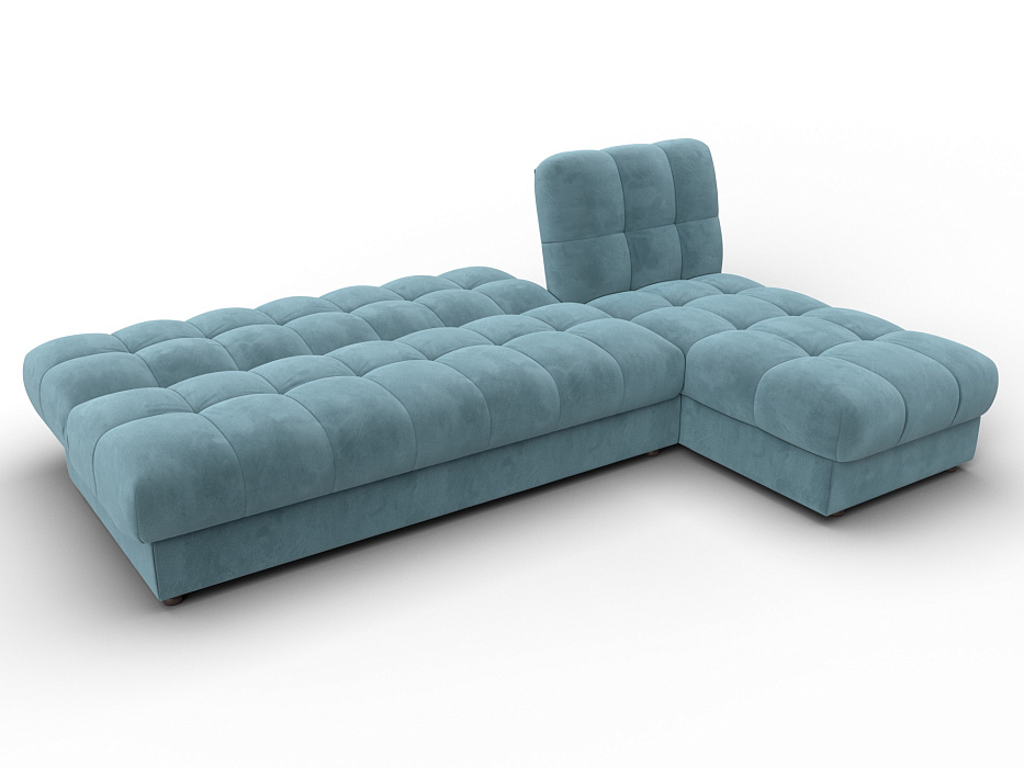 Диван угловой Лига-116 НПБ угол правый (seven 113 бирюзовый)