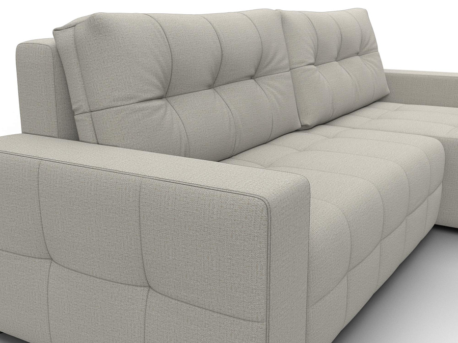 Диван угловой Лига-122 угол универсальный (амур 02 бежевый)