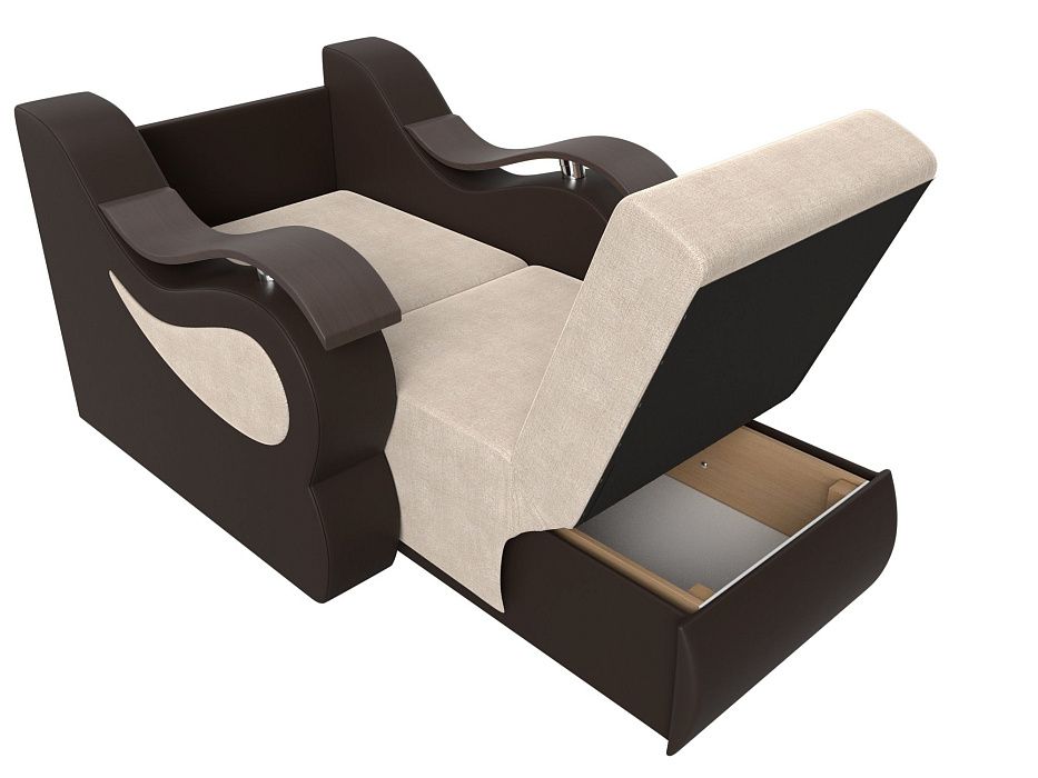 Кресло-кровать Меркурий 60 (бежевый\коричневый)