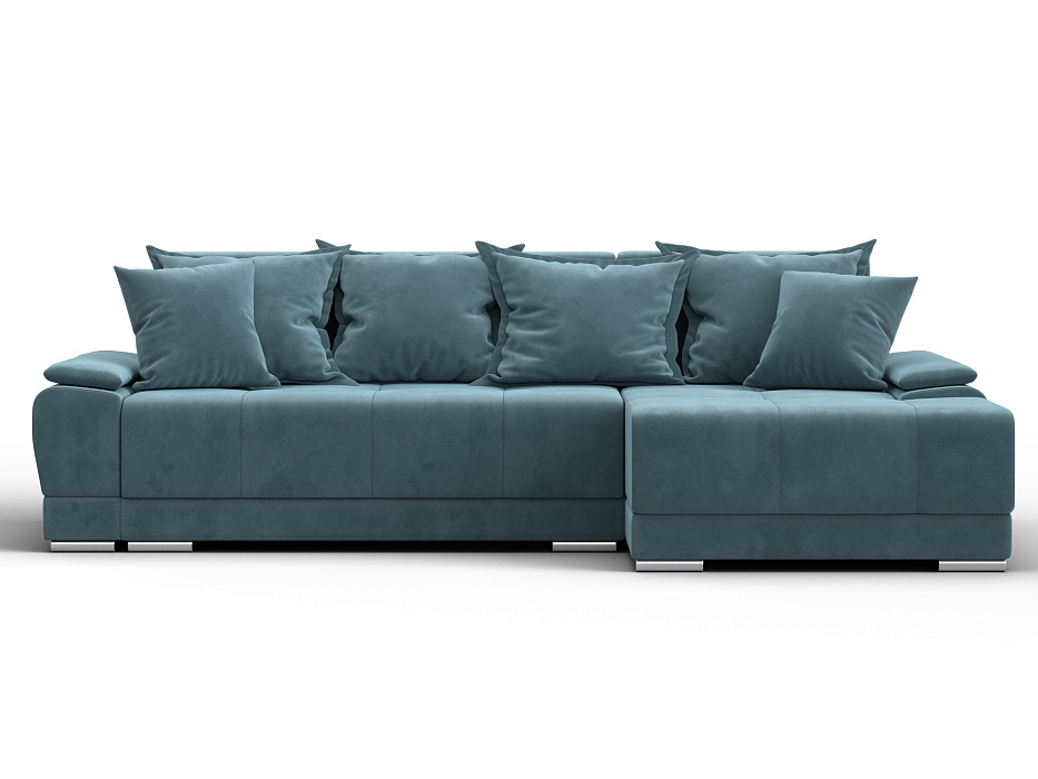 Диван угловой Лига-119 угол правый (seven 113 бирюзовый)