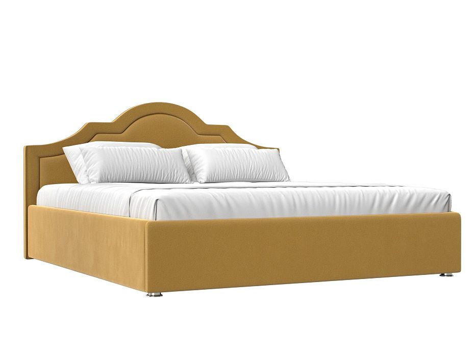 Интерьерная кровать Афина 180 (желтый цвет)