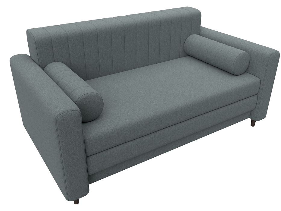 Диван прямой Лига-070 (амур 07 серый)