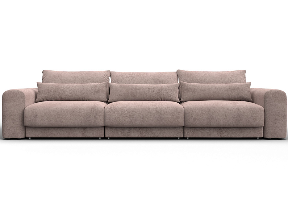 Диван прямой Лига-056 НПБ Лонг (tower 05 бежевый)