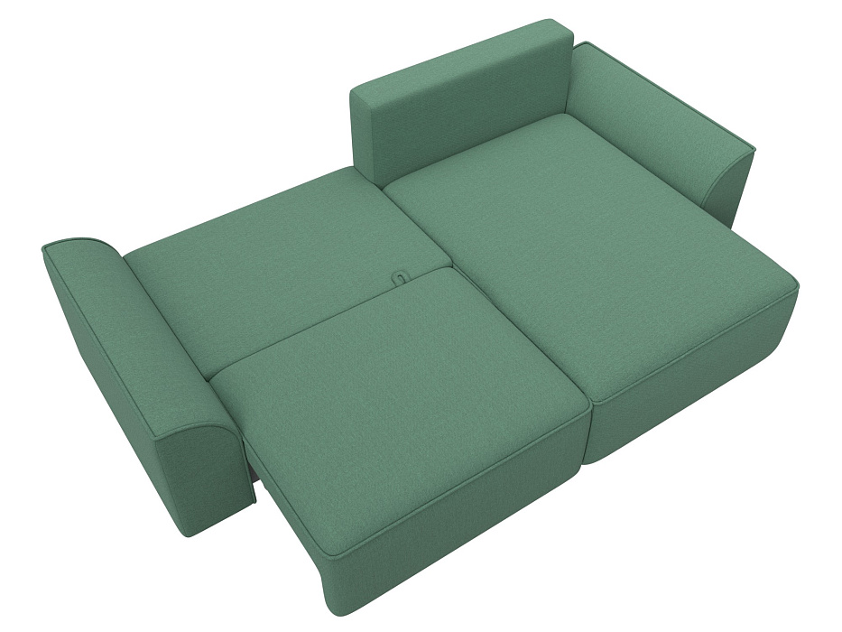 Диван угловой Лига-048 НПБ (амур 11 зеленый) Диван угловой Лига-048 НПБ (амур 11 зеленый)
