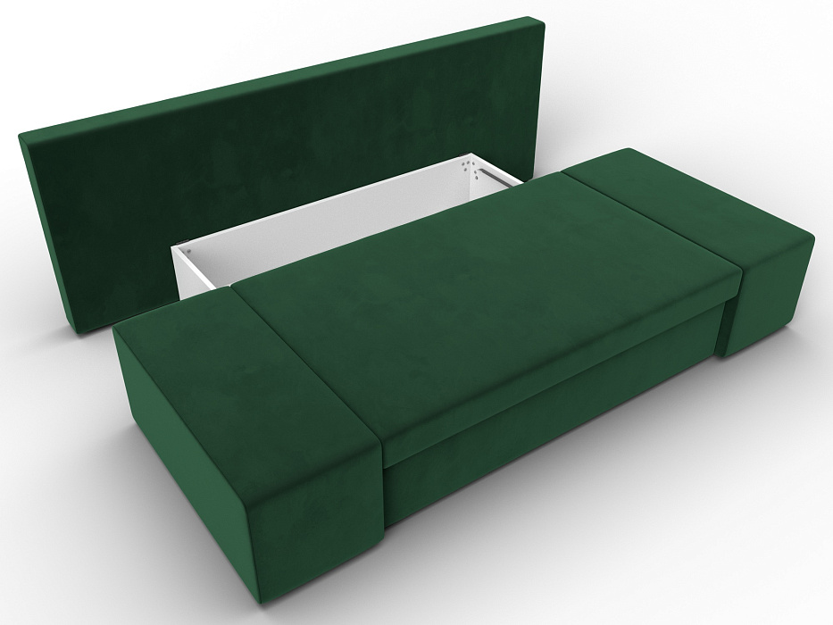 Диван прямой Сан Марко (зеленый)