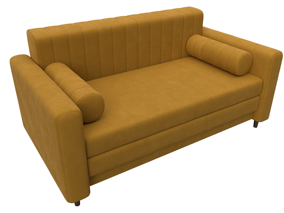 Диван прямой Лига-070 (brut 10 желтый)