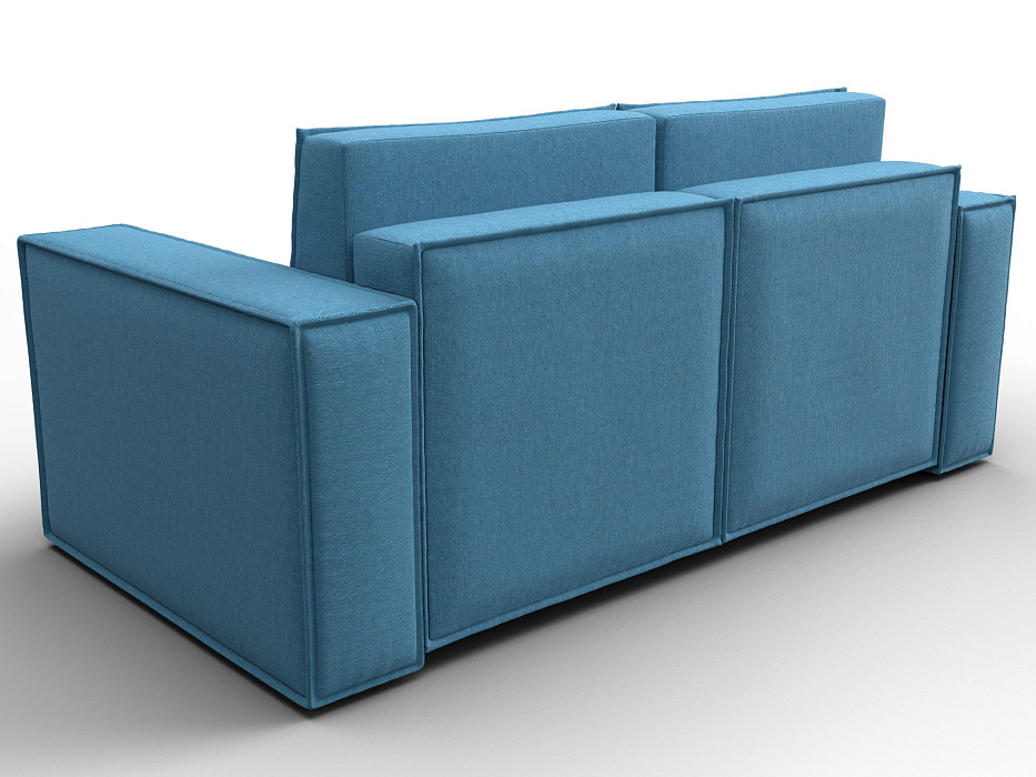 Диван прямой Куба мини (амур 10 голубой)