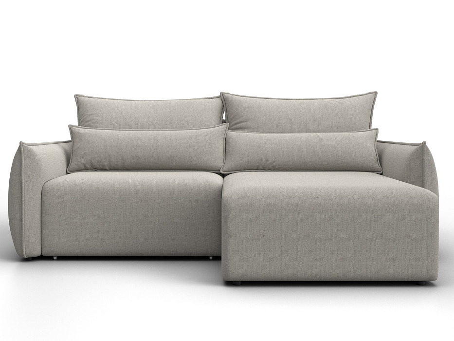 Диван угловой Лига-051 НПБ угол универсальный (амур 02 бежевый)