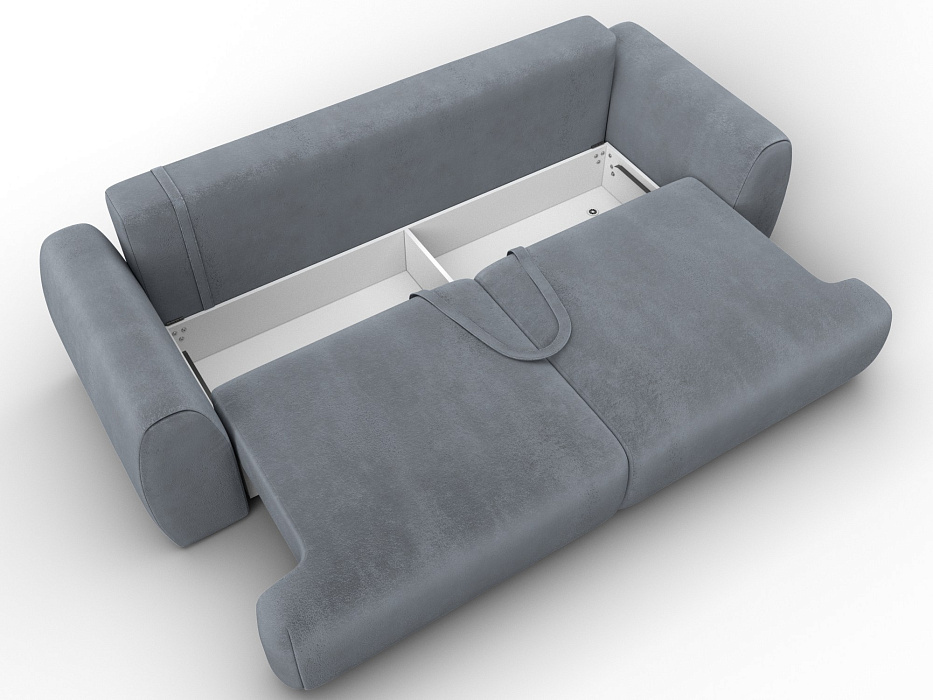 Диван прямой Лига-115 НПБ (tower 10 серый)