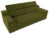 Прямой диван Лига-003 (зеленый цвет)