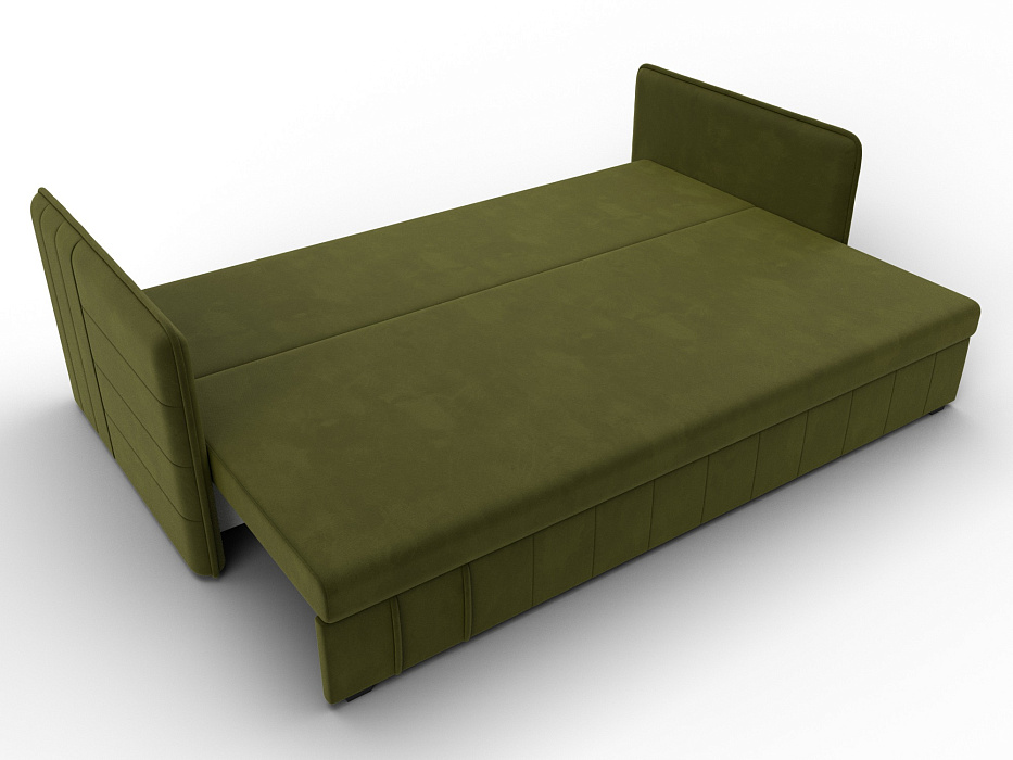 Диван прямой Слим (зеленый)