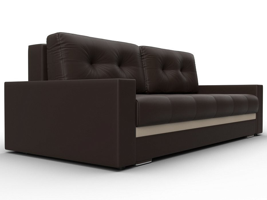 Диван прямой с декором Лига-096 НПБ фото в интернет-магазине Лига Диванов