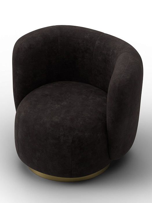 Кресло Лига-072 (brut 17 коричневый)