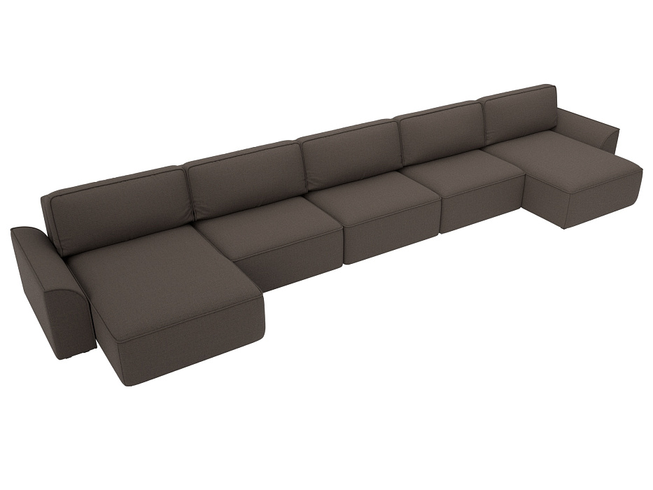 Диван П-образный Лига-048 НПБ МегаЛонг (амур 05 коричневый) Диван П-образный Лига-048 НПБ МегаЛонг (амур 05 коричневый)