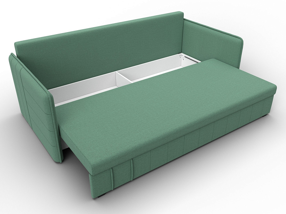 Диван прямой Слим (амур 11 зеленый)