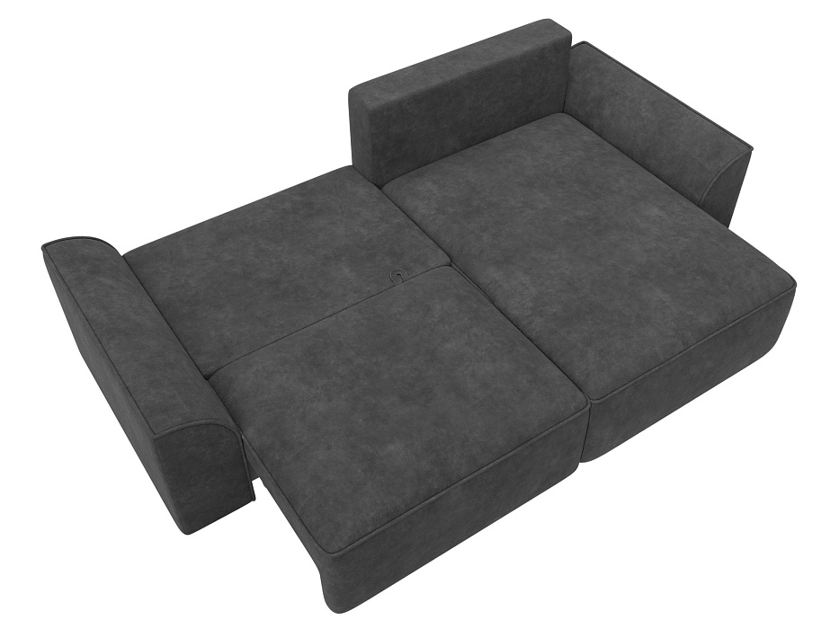 Диван угловой Лига-048 НПБ (brut 16 темно-серый) Диван угловой Лига-048 НПБ (brut 16 темно-серый)