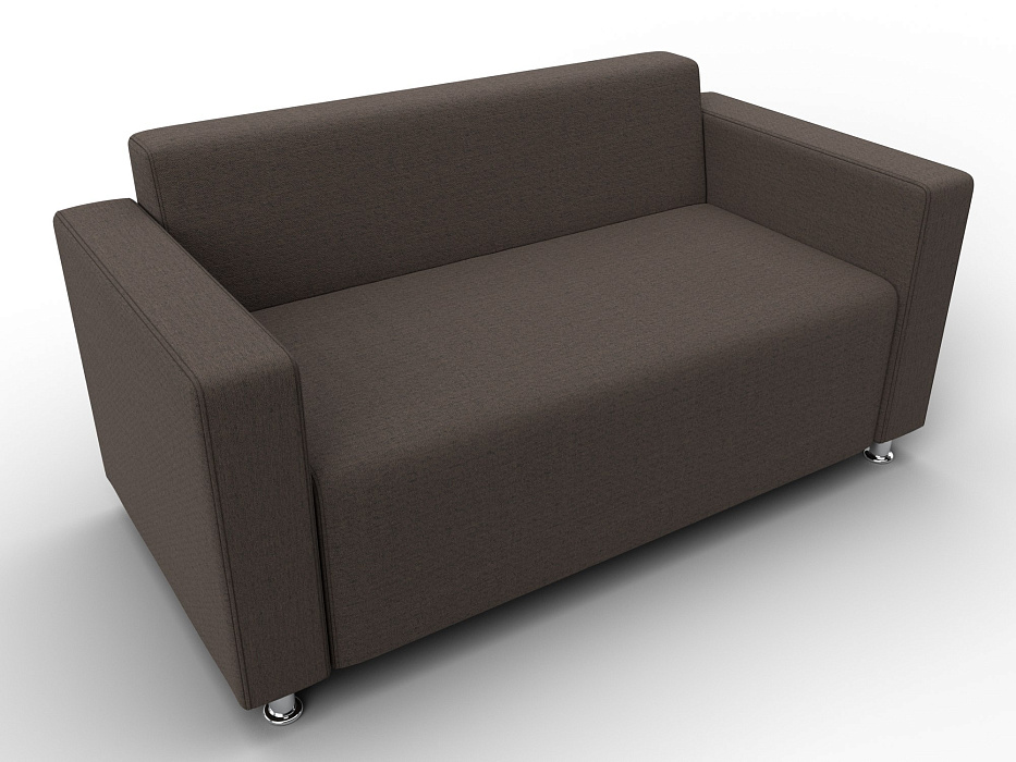 Диван прямой Лига-093 ВН (амур 05 коричневый)