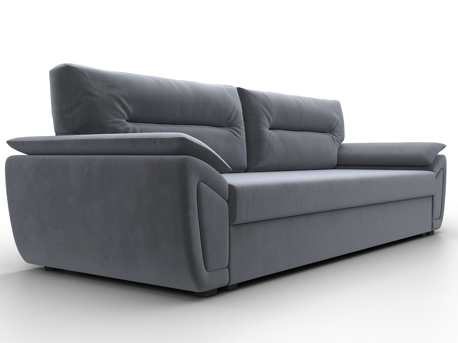 Диван прямой Нэстор Лайт (seven 17 серый)