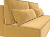 Прямой диван Фабио (желтый)