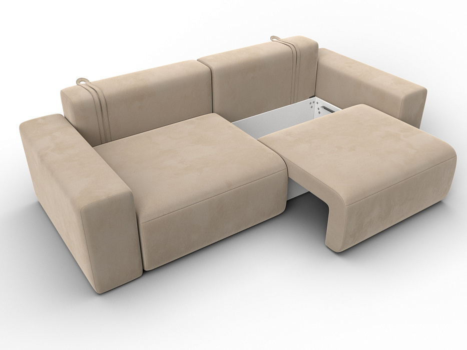 Диван прямой Лига-036 НПБ Классик (бежевый)