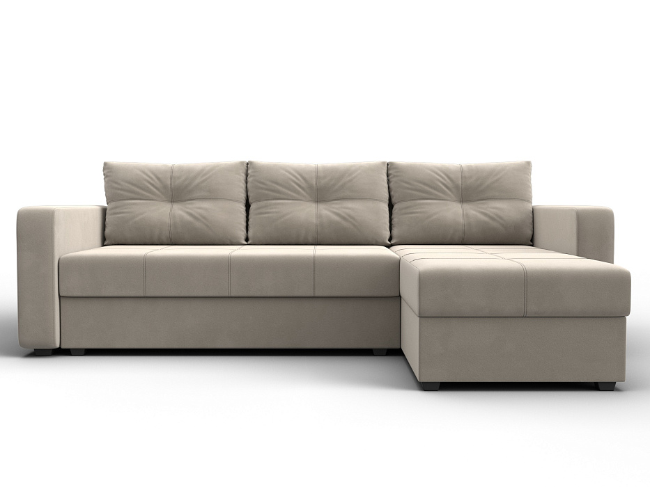 Диван угловой Ливерпуль Лайт правый угол (бежевый)